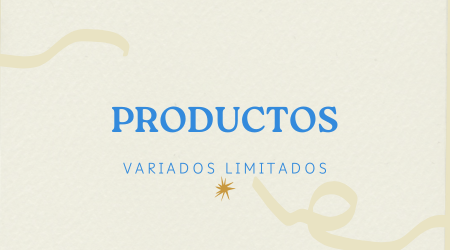 Productos variados limitados